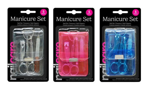 MANICURE 5PC SET 3ASST