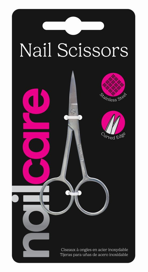 NAIL CUTICLE SCISSORS ST.STEEL