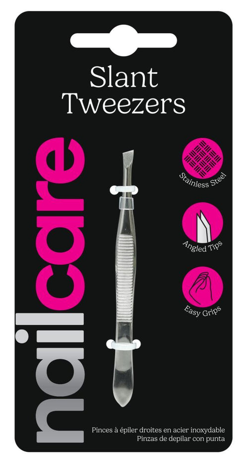 TWEEZERS SLANT ST.STEEL