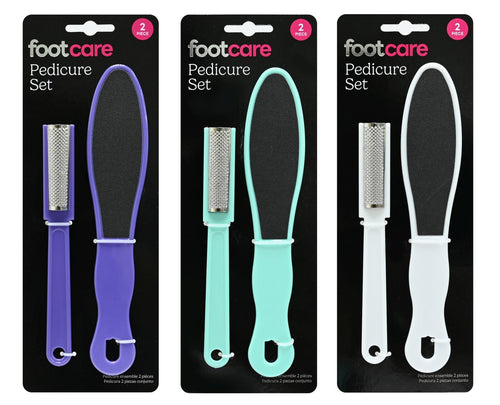 PEDICURE 2PC SET 3ASST