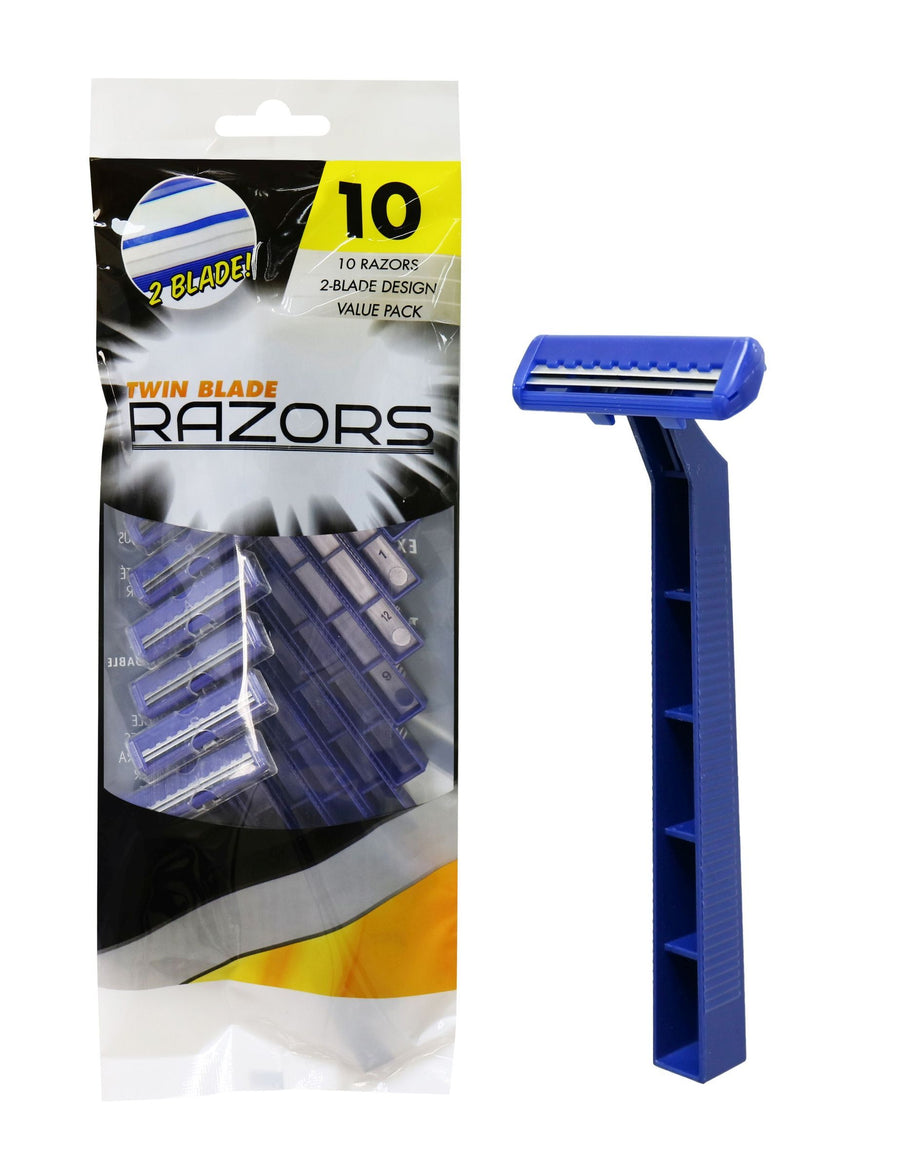MEN RAZOR DISPOSABLE 10PK