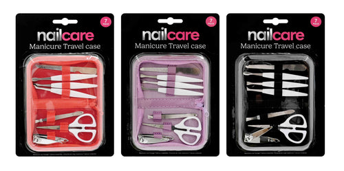 MANICURE IN ZIP POUCH 7PC SET