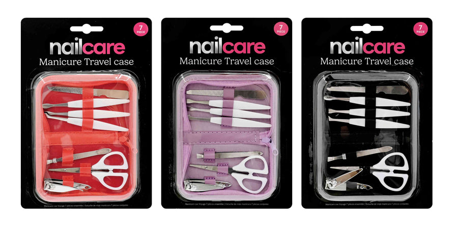 MANICURE IN ZIP POUCH 7PC SET