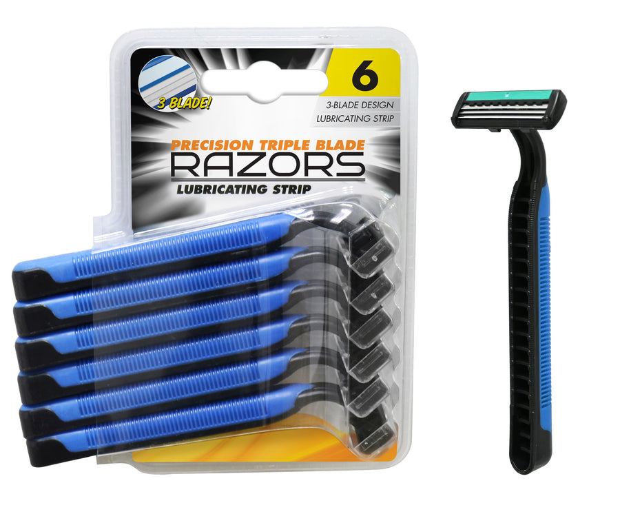 MEN RAZOR DISPOSABLE 6PK