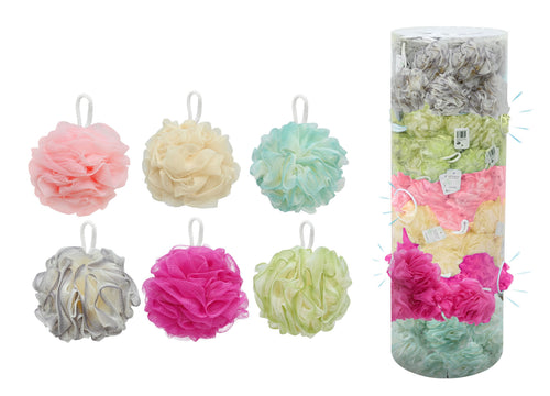 BATH BALL NYLON PVC DISPLAY