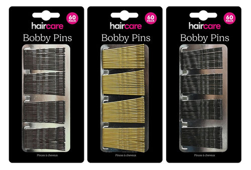 BOBBY PINS 48mm 60PK 3ASST