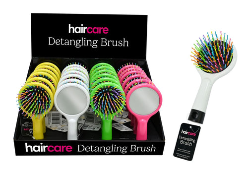 BRUSH DETANGLING WITH MIRROR
