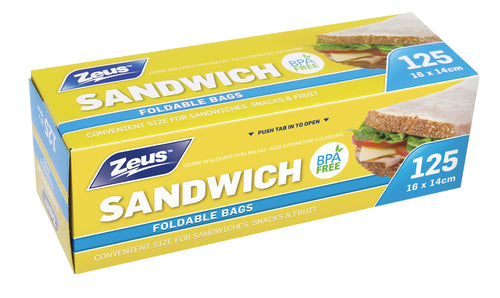 SANDWICH BAGS 125PK