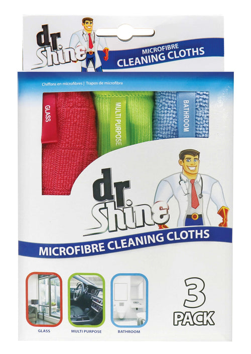 CLEANING CLOTH MICROFIBRE 3PK