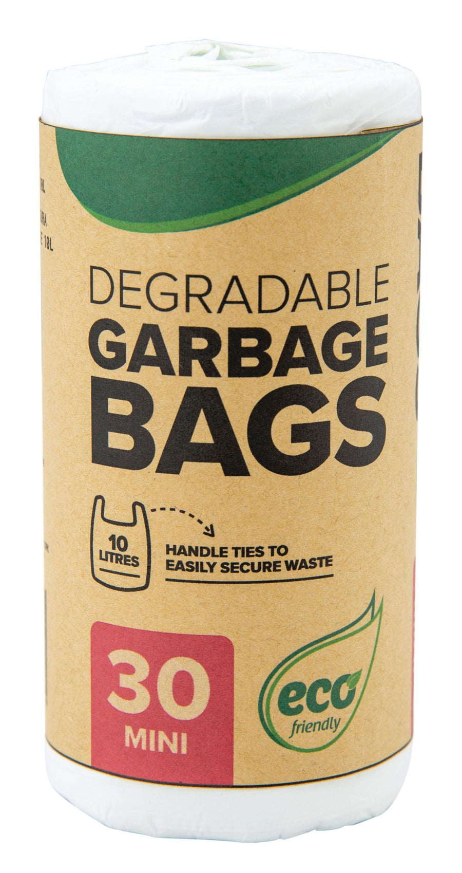 DEGRADABLE BIN LINER BAGS 10L