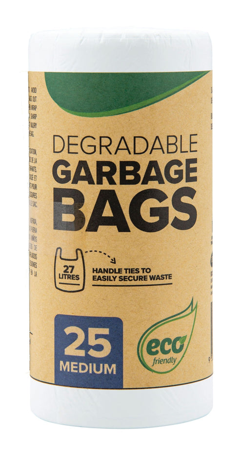 DEGRADABLE BIN LINER BAGS 27L