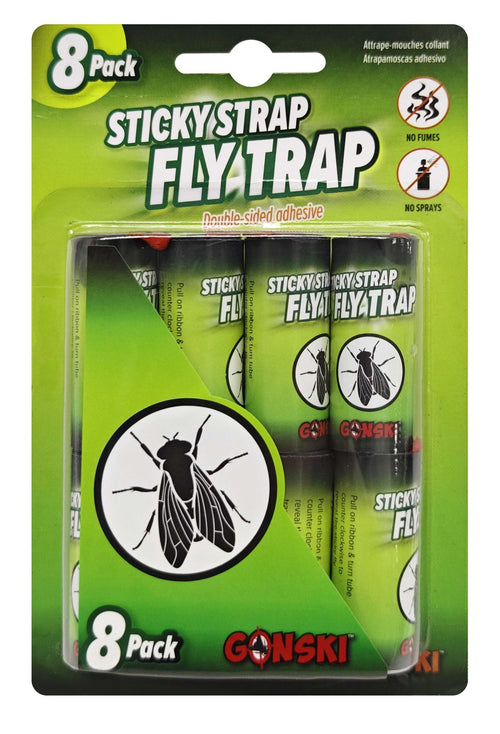 FLY TRAP STICKY HANG UP 8PK