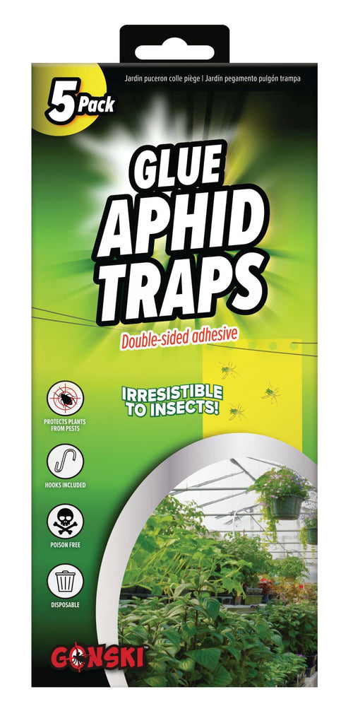 APHIDS GLUE TRAPS 5PK