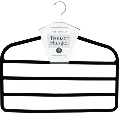 TROUSER HANGER NON-SLIP 2ASST