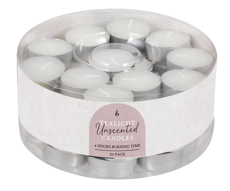 CANDLE TEA LIGHT 14g 50PK