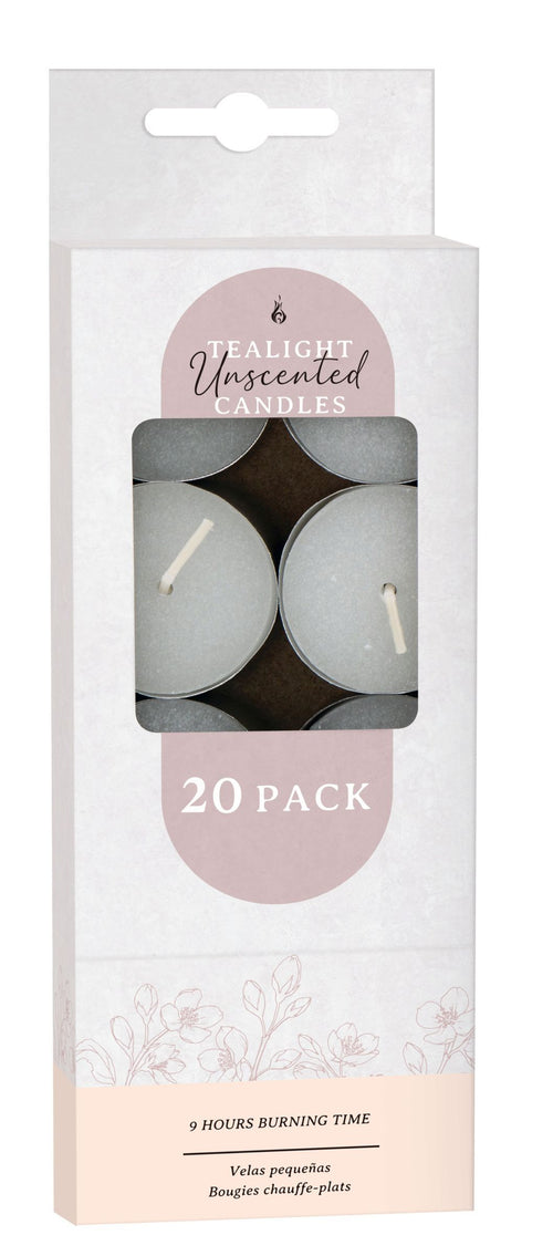 CANDLE TEA LIGHT 14g 20PK