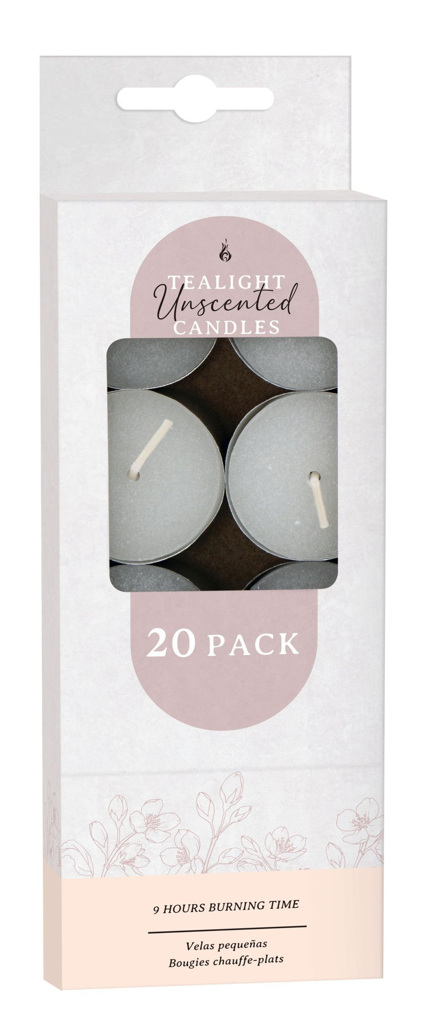 CANDLE TEA LIGHT 14g 20PK