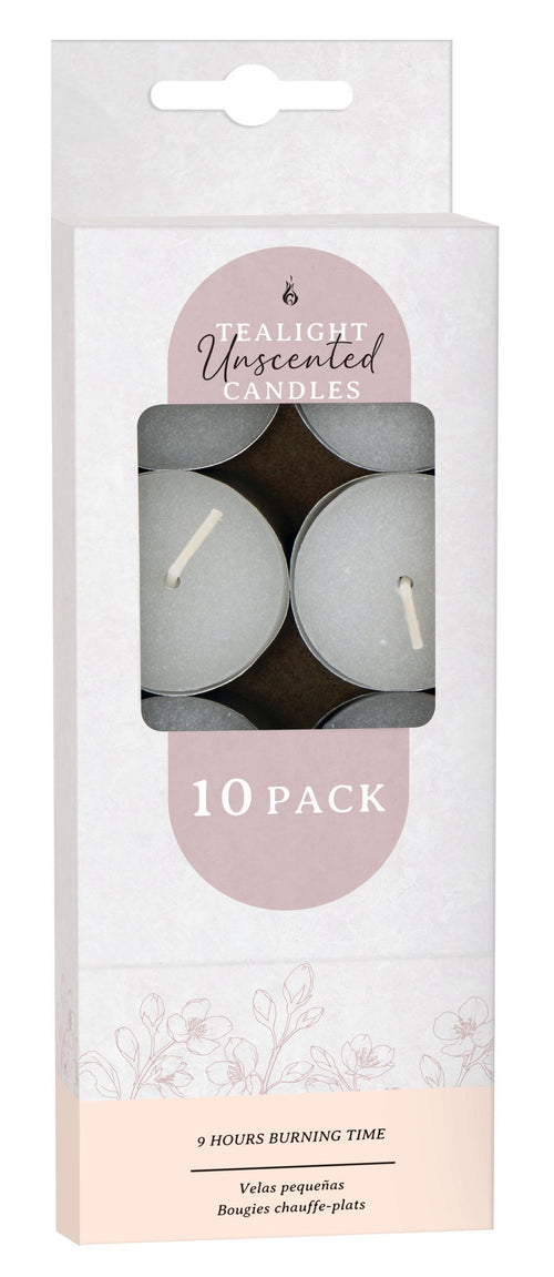 CANDLE TEA LIGHT 9 HR 23g 10PK