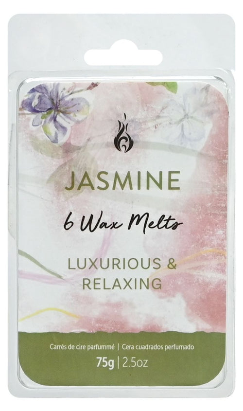 WAX MELTS JASMINE SCENTED 6PK