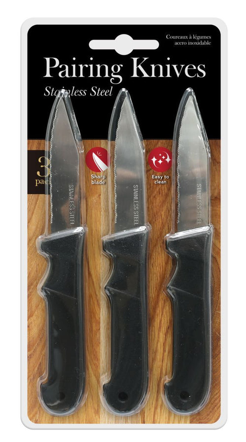 PARING KNIVES 3PC SET