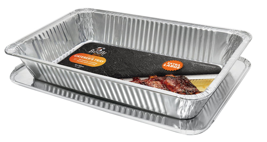 FOIL LARGE TRAY W/LID 32x52cm