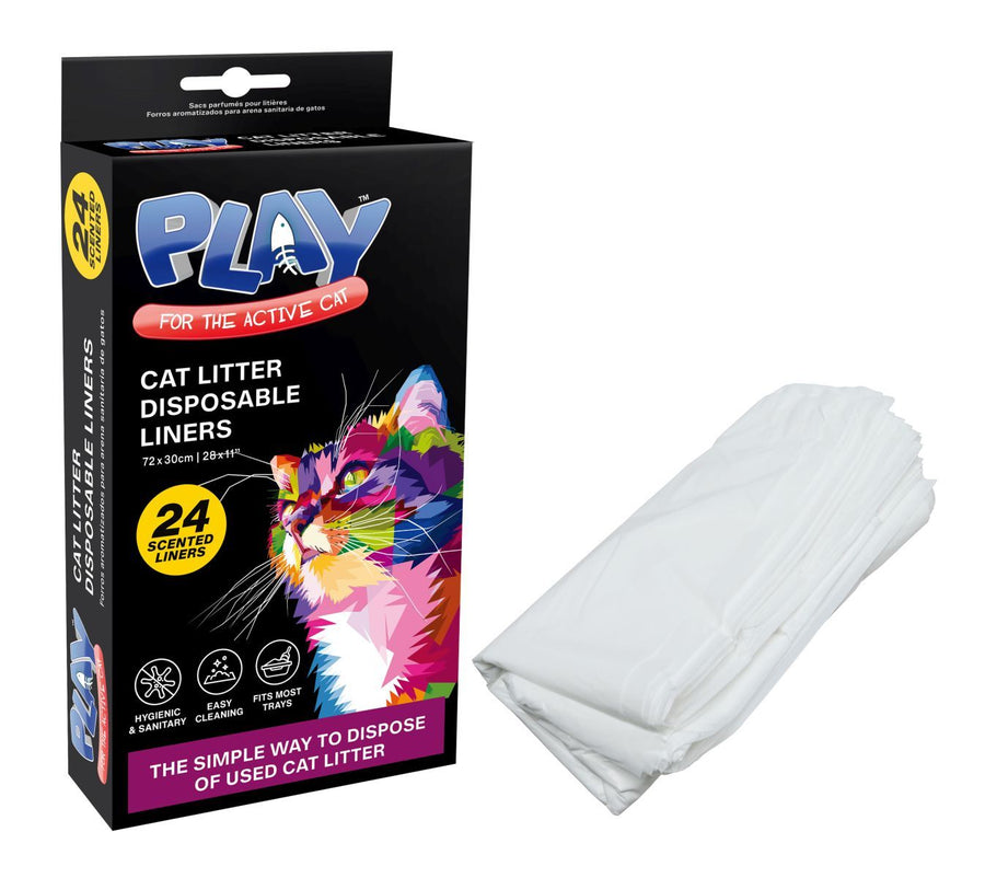 CAT LITTER LINER SCENTED 24PK
