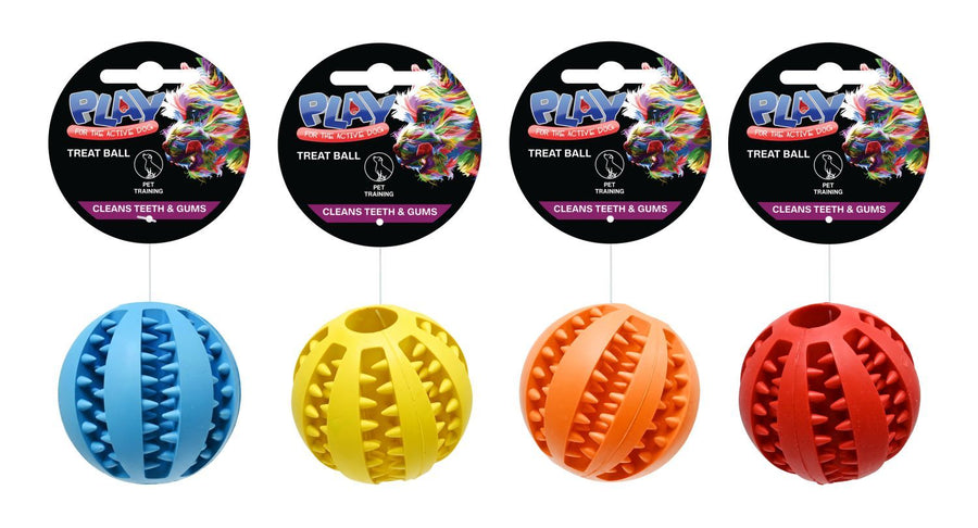 PET BALL RUBBER FOR DOG TREAT