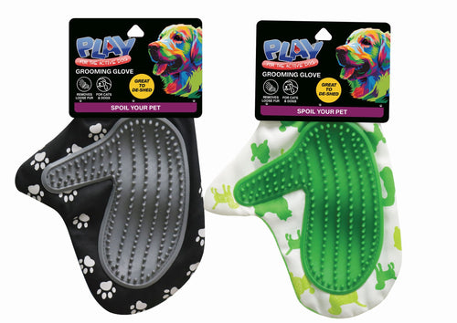 PET GROOMING GLOVE 2ASST