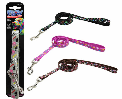 DOG LEAD PRINTED SML