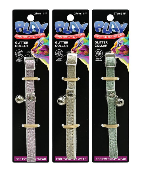 KITTEN COLLAR GLITTER 27cm