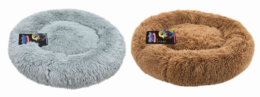 PLUSH PET BED ROUND 58X58X15CM