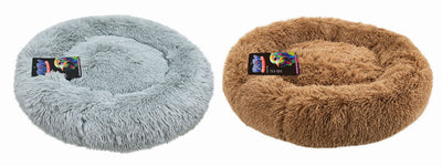 PLUSH PET BED ROUND 58X58X15CM