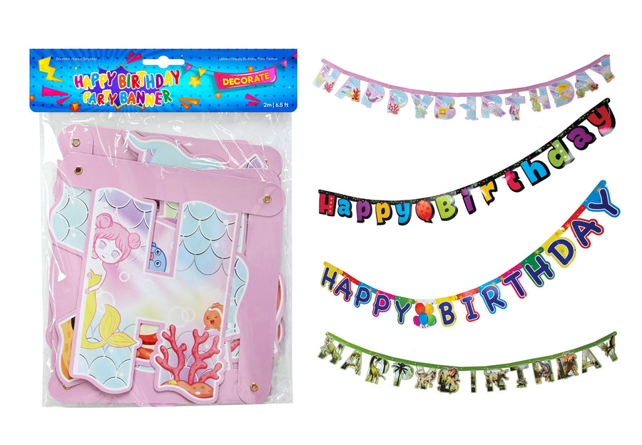PARTY BANNER PAPER 20cmx2m