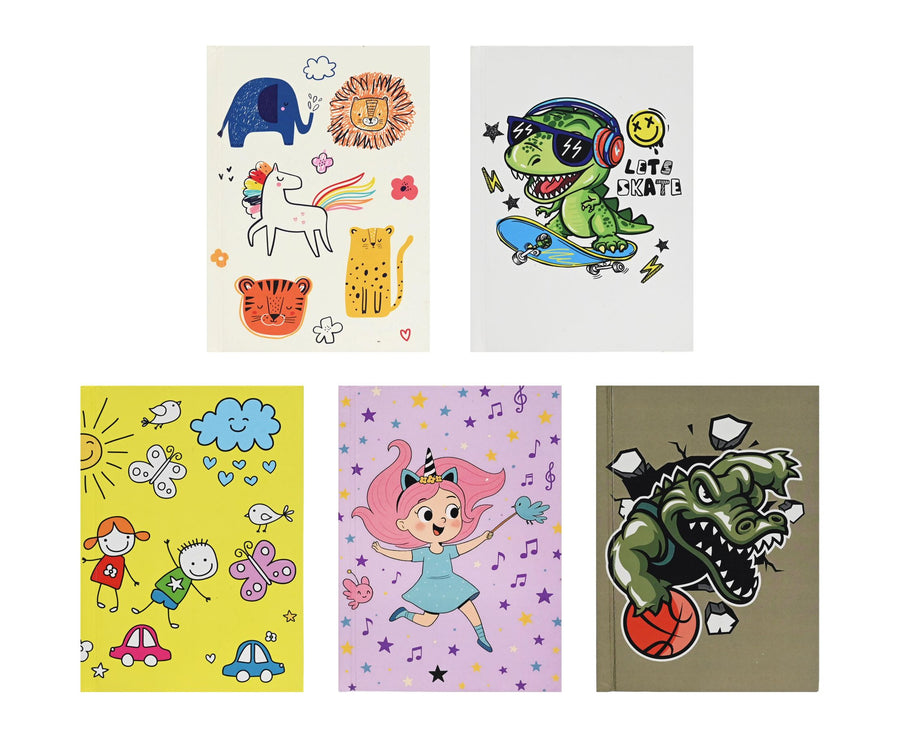 NOTEBOOK H/COVER PR. 100SHTS A